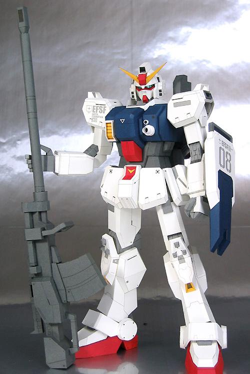 rx 79(g 陆战高达 纸模型