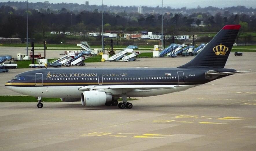 约旦航空 中短程客机 纸模型a310是airbus在a300b基础上研制的200座级